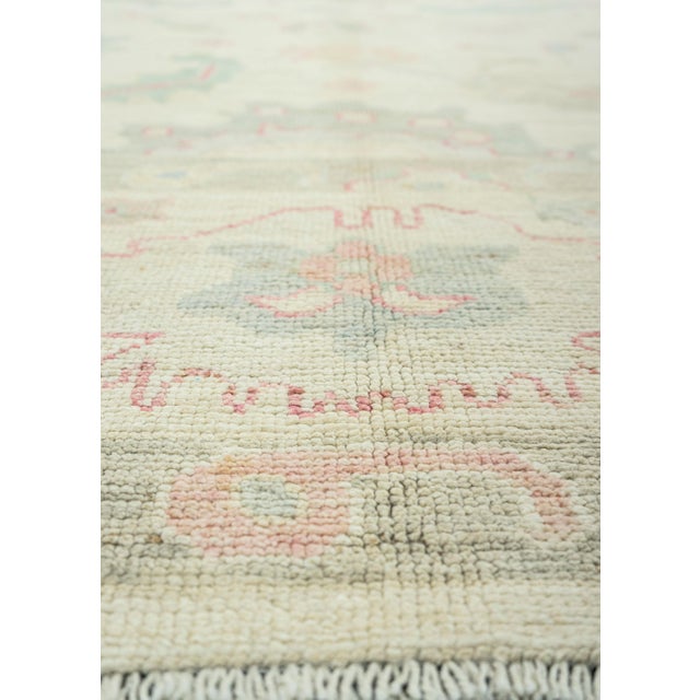 Contemporary Oushak Rug 10'9" x 14'2" For Sale - Image 3 of 4