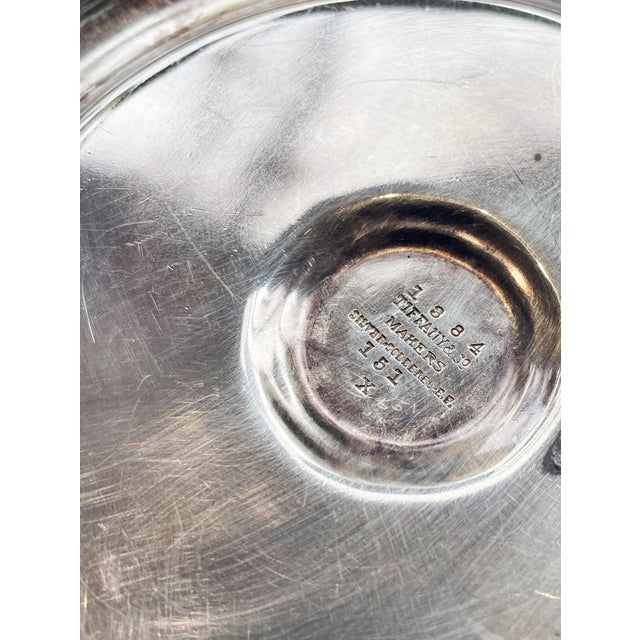 Silver Late 19th Century Victorian Era Tiffany & Co Silver Plated Candelabra For Sale - Image 8 of 10