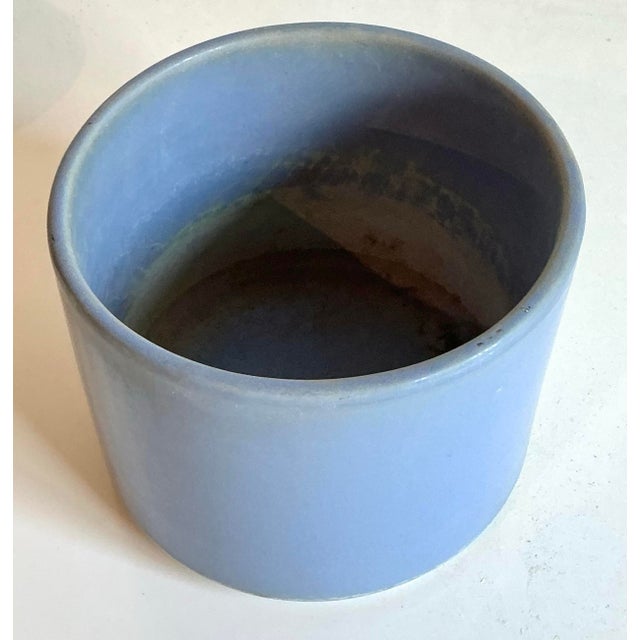 Mid-Century Modern Vintage Gainey Lavender C8 Pottery Planter For Sale - Image 3 of 7