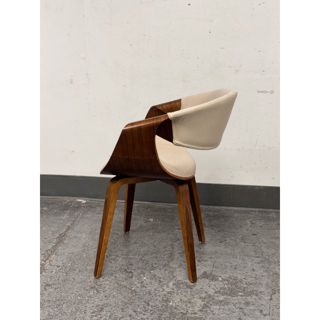 LumiSource Curvo Accent Chair For Sale - Image 4 of 12