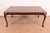 Wood 19th Century Antique Queen Anne Burl Wood Extension Dining Table, Newly Refinished For Sale - Image 7 of 14