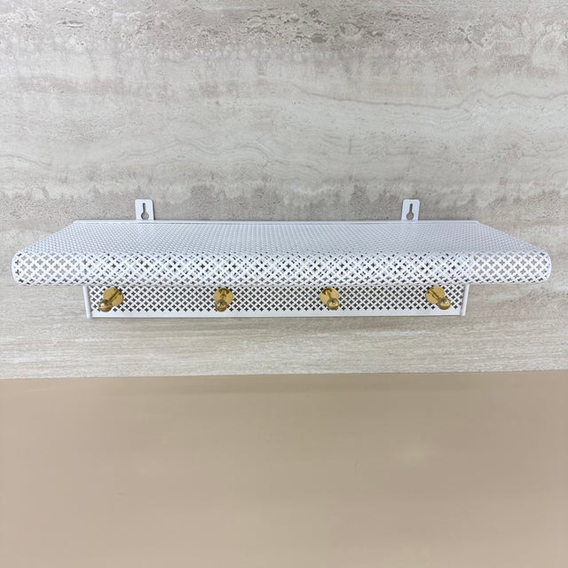 Coat Rack in the style of Mathieu Matégot, 1950s For Sale - Image 10 of 18