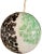 Beige Green and Black Murrine Sphere in Murano Glass by Simoeng For Sale - Image 8 of 8