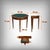 Early 20th Century Louis XVI Mahogany Half-Moon Games Table For Sale - Image 18 of 18