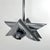 Metal Chromed Structural Pendant Lamp by Oscar Torlasco for Stilkronen, 1960s For Sale - Image 7 of 10
