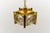Iridescent Glass Ceiling Lamp, Germany, 1960s For Sale - Image 10 of 13
