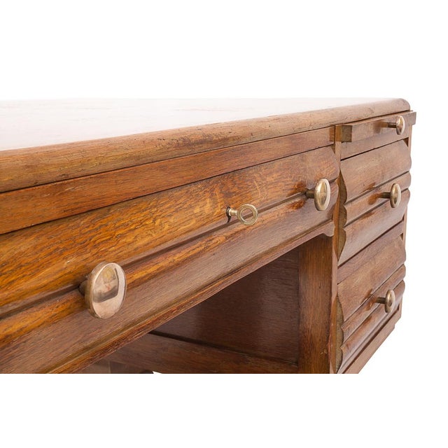 Art Deco Desk attributed to Charles Dudouyt, 1930s For Sale - Image 4 of 15