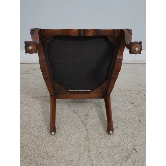 Set of 8 Ej Victor Chippendale Mahogany Dining Room Chairs For Sale - Image 12 of 12