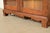 Brown Antique Victorian Two-Door Carved Oak Bookcase Cabinet, Circa 1900 For Sale - Image 8 of 13