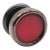 Vintage Red Center Pewter Brass Dummy Door Knob For Sale
