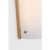 Modern Barbara Barry for Visual Comfort Signature Penhold 30" Bath Light in Soft Brass with White Glass For Sale - Image 3 of 7