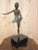 Metal Vintage Bronze Ballerina Sculpture by Peggy Mach For Sale - Image 7 of 10