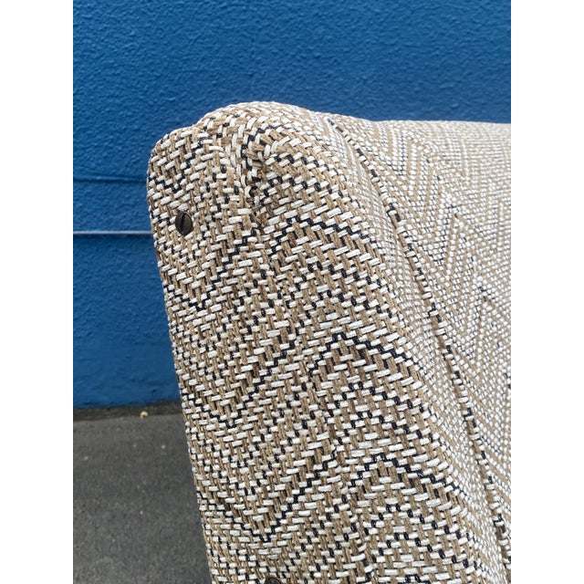 1950s D70 Daybed by Osvaldo Borsani for Tecno with Original Upholstery Fabric, 1950s For Sale - Image 5 of 17