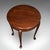 Wood Antique Side Table, English, Occasional, Lamp, Wine, Waring & Gillow, Edwardian For Sale - Image 7 of 12