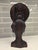 Mid 20th Century Art Deco Balinese Modernist Macassar Ebony Portrait Bust Sculpture For Sale In Phoenix - Image 6 of 12