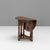 Occasional small oak single drop leaf side table. U.K circa 1980.