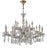 Large French Crystal Chandelier, 1930s For Sale