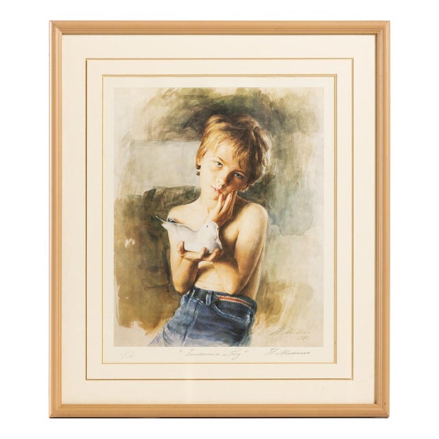 Henrique Medina, Author's Proof, 1980s, Engraving For Sale