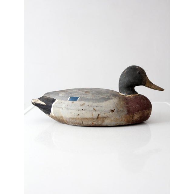 Mid 20th Century Vintage Mallard Duck Decoy by Decoys Unlimited For Sale - Image 5 of 16