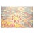 Gray Persian Oushak Wool 8x11 Grey, Red, & Yellow Handmade Area Rug #1143973 For Sale - Image 8 of 10
