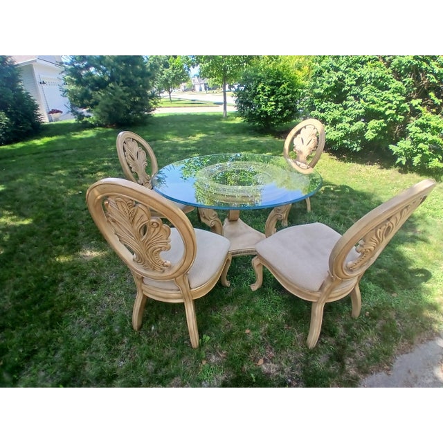 Vintage Italian Renaissance 5pc Dining Set For Sale - Image 17 of 17