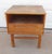 Vintage mid century modern / Danish modern teak / nightstand / end table by Nils Jonsson for HJN Mobler. The piece has a...