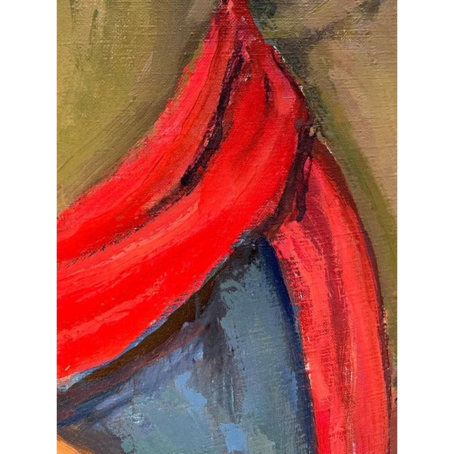 Armand Cacheux, Water Carriers, Oil on Canvas, 1958 For Sale - Image 7 of 15