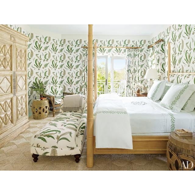 Mid-Century Modern The House of Scalamandr�� Elsie De Wolfe Vintage Lucite Vanity Stool Bench For Sale - Image 3 of 12