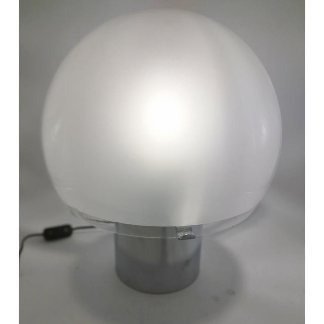 Azucena Porcino Table Lamp by Luigi Caccia Dominioni for Azucena, 1970s For Sale - Image 4 of 9