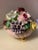 Decorative Faux Flowers in Porcelain Bowl For Sale - Image 13 of 13