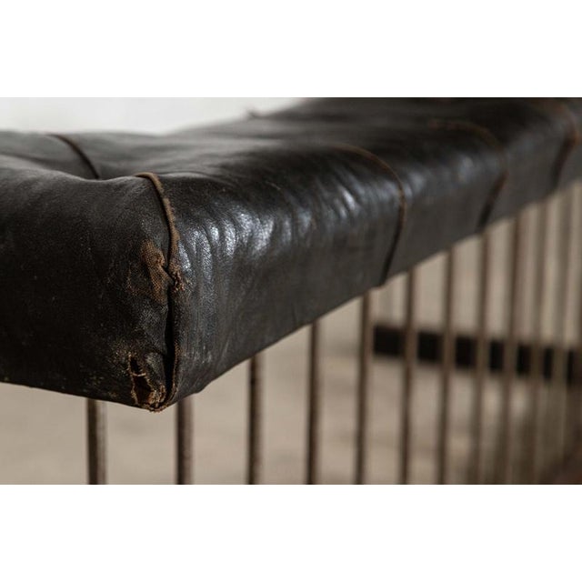 Large 19th Century English Iron and Brass Club Fender, 1890 For Sale - Image 12 of 16