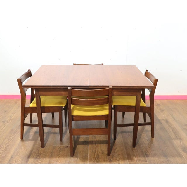 Mid-Century Modern Mid-Century Modern Teak Extending Dining Table & 4 Chairs by White & Newton, 1960s For Sale - Image 3 of 15