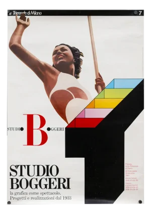 Studio Boggeri Exhibition Poster, Milan, 1981
