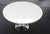 Round Dining Table in White High Gloss Melamine on Chromed Tulip Pedestal, Germany, 2000s For Sale - Image 10 of 12