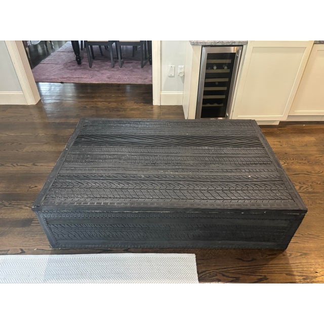 Montauk Sofa Tire Table For Sale In Boston - Image 6 of 6