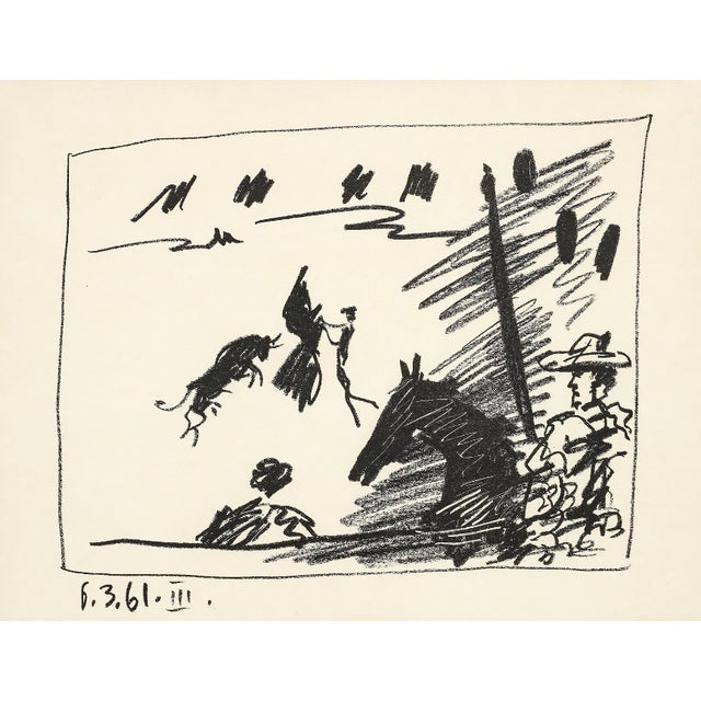 Abstract Expressionism Pablo Picasso, Jeu De La Cape (“Pass With the Cape”), 1961 For Sale - Image 3 of 4