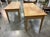 Brown Late 19th Century Pair of English Stripped Pine Tables 'Sold Individually' For Sale - Image 8 of 10
