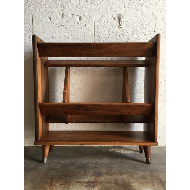 Vintage Mid Century Modern Bookcase Chairish