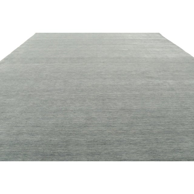 Danish Modern Vintage Style Rug, 08'11 X 12'00 For Sale - Image 4 of 9