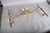 Gold Vintage French Brass Swing-Arm Wall Lamps from Maison Jansen, 1960s, Set of 2 For Sale - Image 8 of 13