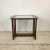 Mid-Century Modern Walnut End Table With Glass Top For Sale - Image 13 of 13
