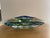 1950s Italian Murano Sommerso Glass Decorative Bowl For Sale - Image 4 of 9