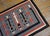 1940s Gray Tribal Geometric Vintage American Navajo Yei Rug 2'10" × 3'10" Flatweave Wool Carpet For Sale - Image 4 of 18