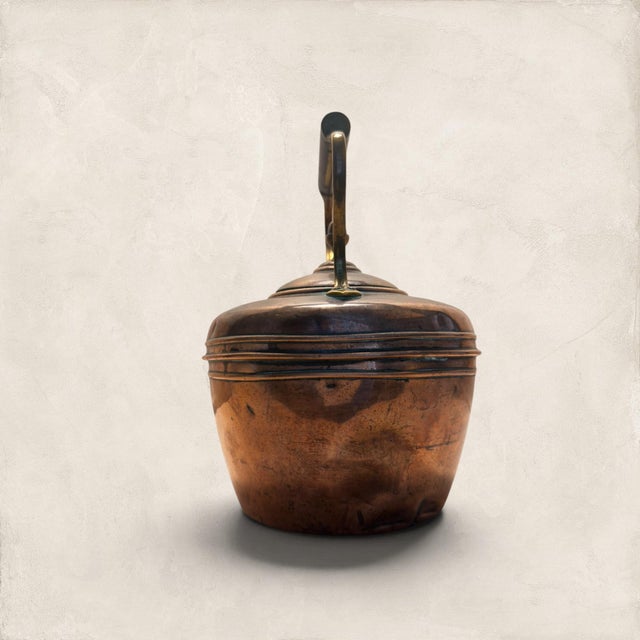 Mid 19th Century Large Copper Kettle For Sale - Image 4 of 13