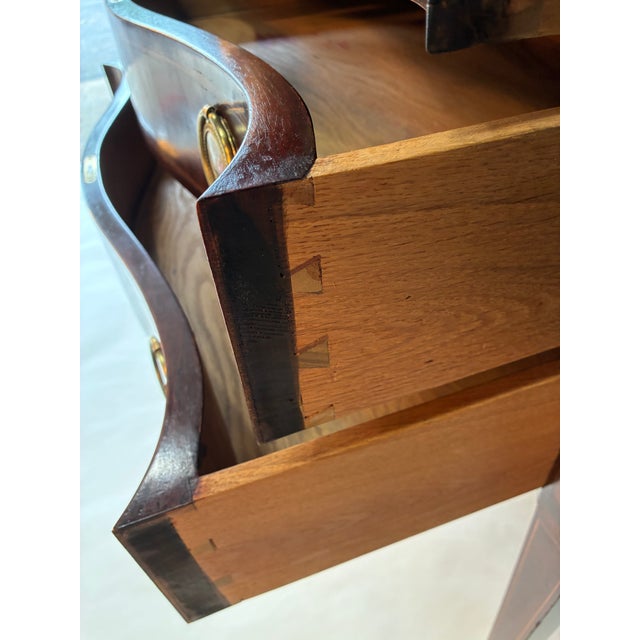 Bench Made Mahogany Inlayed Sideboard For Sale - Image 10 of 15