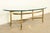 Labarge LaBarge Hollywood Regency Brass and Glass Cocktail Table, Circa 1960s For Sale - Image 4 of 11