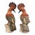 Eximious Italian Mid 20th Century Pair Porcelain Hoopoe Birds For Sale