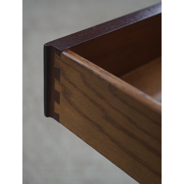 1980s Kittinger Colonial Williamsburg 1 Drawer Mahogany Table For Sale - Image 5 of 18