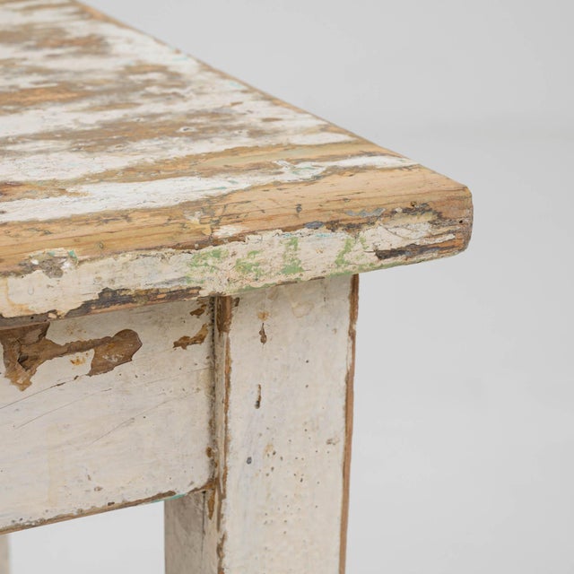 Early 20th Century Central European Wood Patinated Stool For Sale In Greensboro - Image 6 of 18