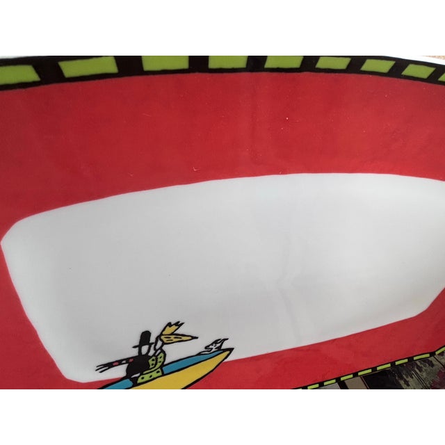 Rosenthal Late 20th Century Rosenthal Studio-Line (Germany) Dorothy Harner “Love Story” Platter For Sale - Image 4 of 7